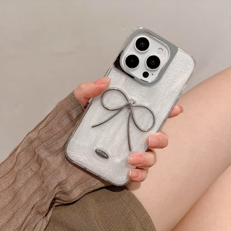 metal ribbon iPhone case