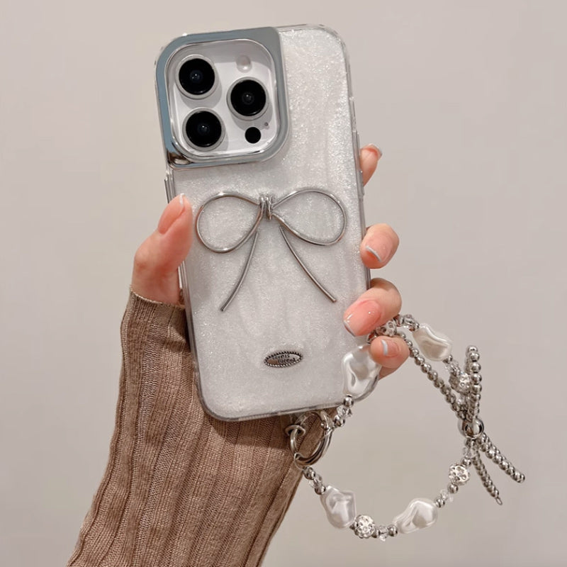 metal ribbon iPhone case