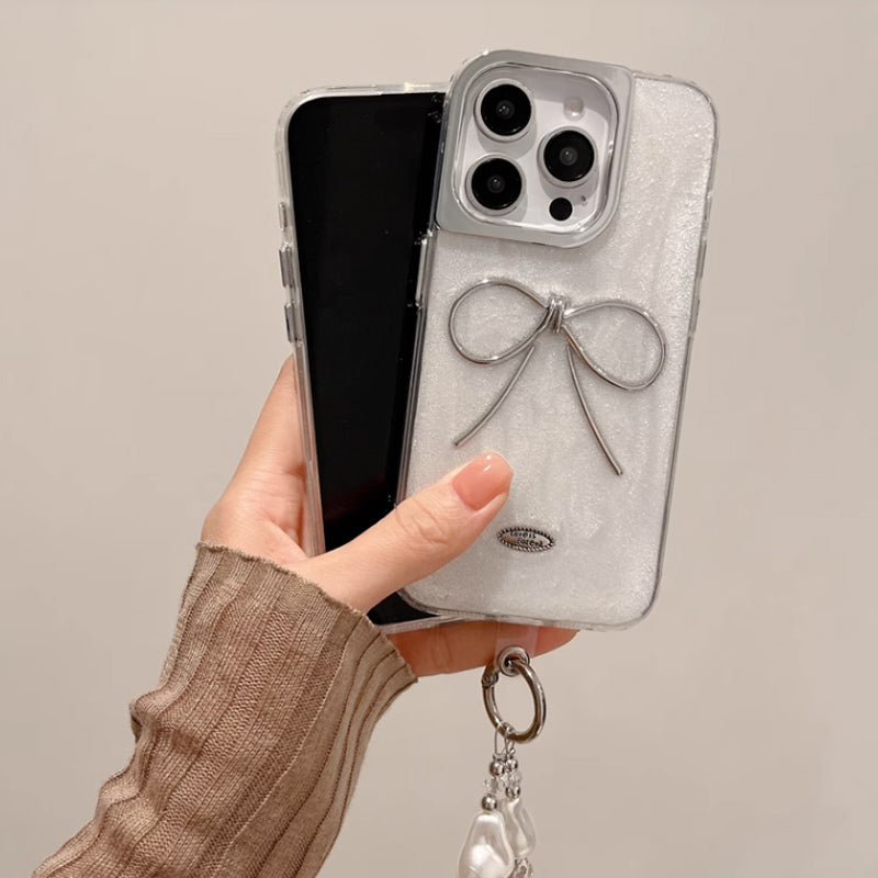 metal ribbon iPhone case