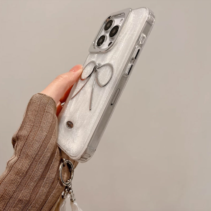 metal ribbon iPhone case