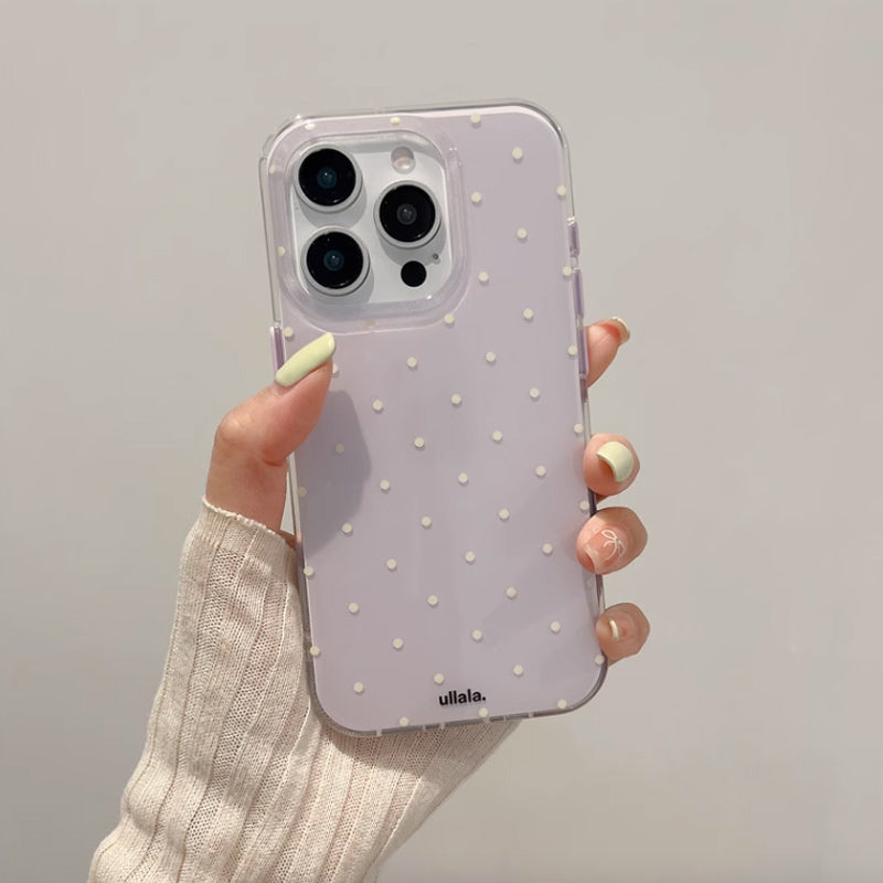 5color mini dot iPhone case