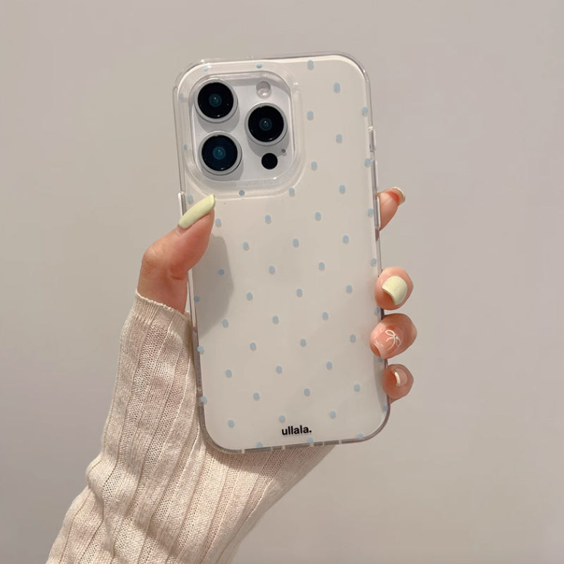 5color mini dot iPhone case