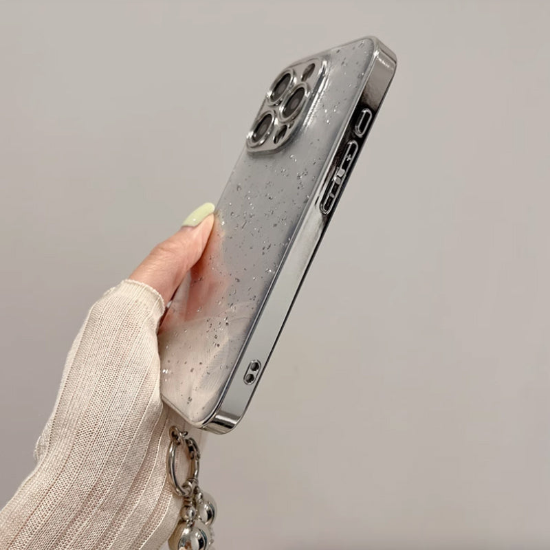 metal feather iPhone case