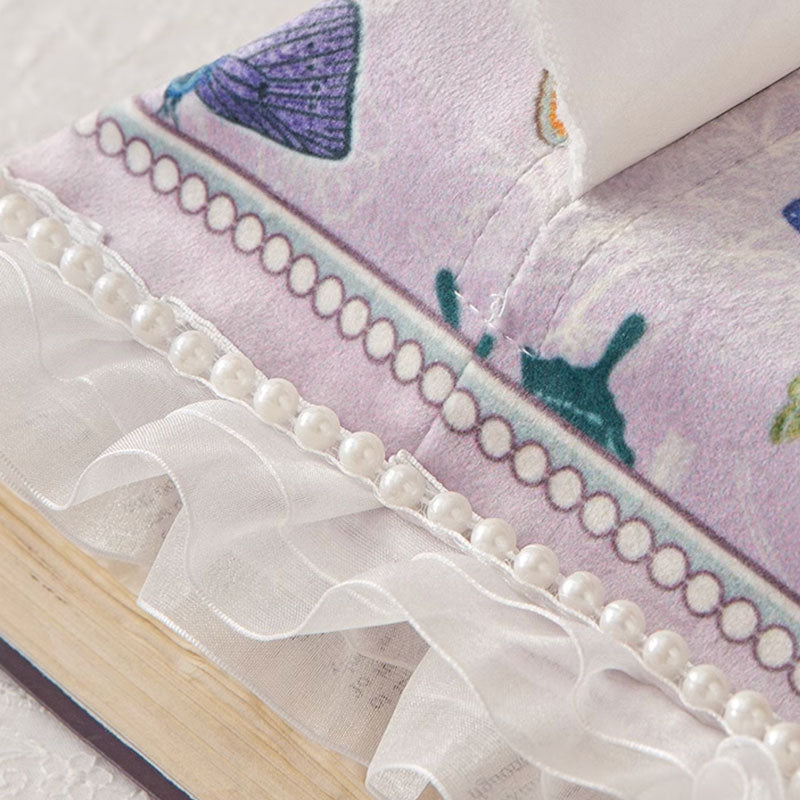 colorful butterfly tissue case