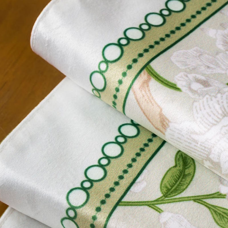 2design fresh green flower tissue case