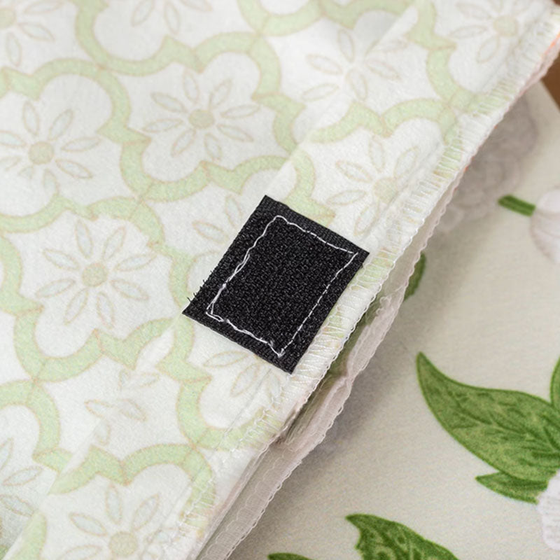 2design fresh green flower tissue case