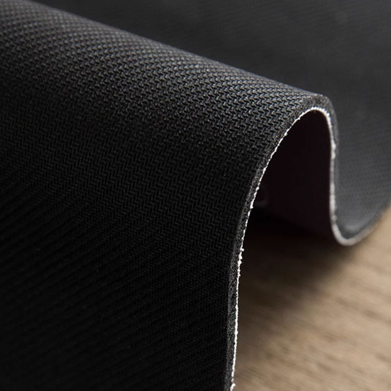 brown botanical bath mat