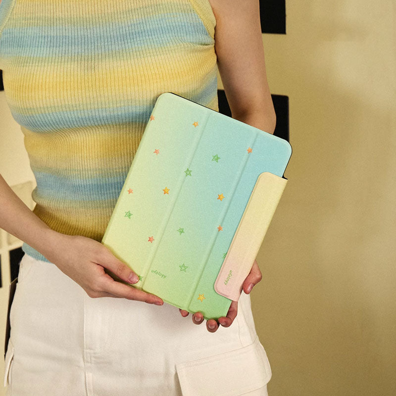 gradation star iPad case