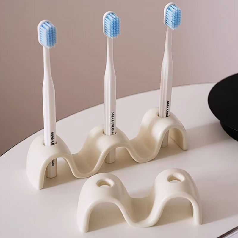 4color wave toothbrush stand