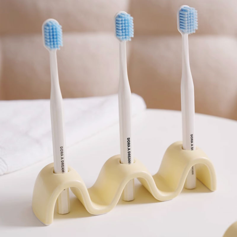 4color wave toothbrush stand