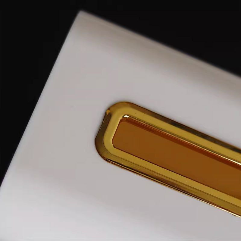 luxury white tissue case