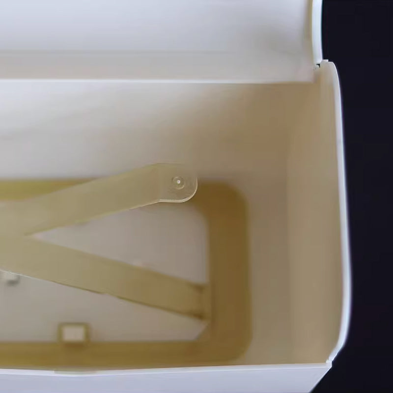 luxury white tissue case