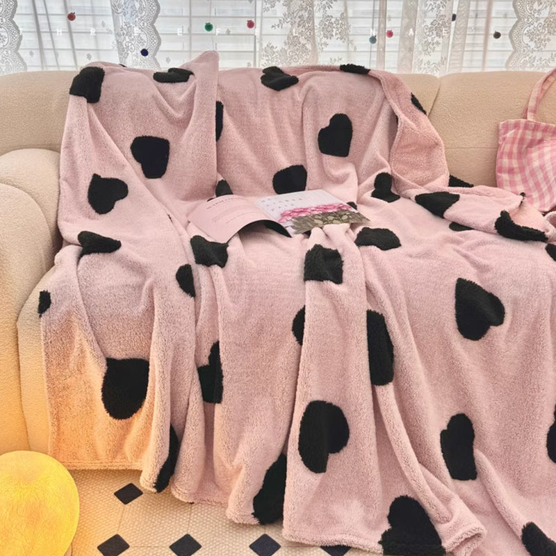 9design girly boa blanket