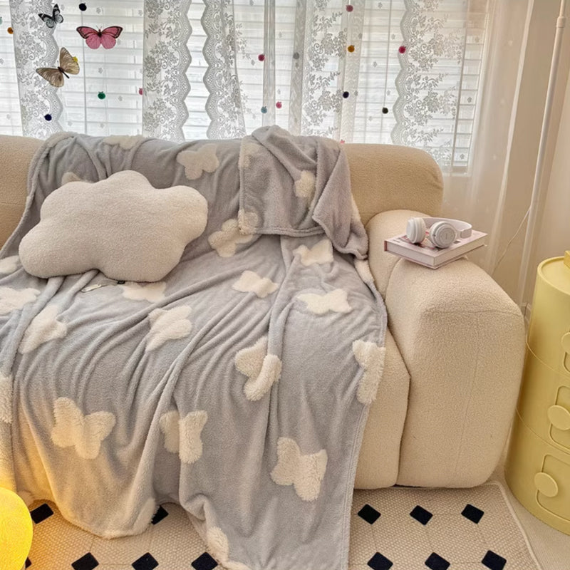 9design girly boa blanket