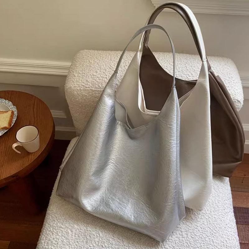 4color multi leather bag