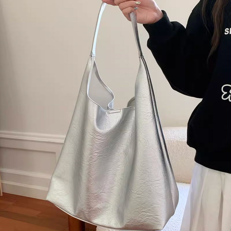4color multi leather bag
