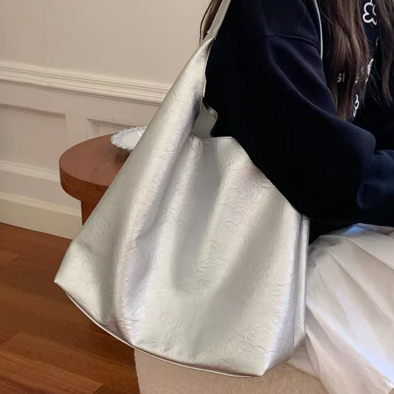 4color multi leather bag