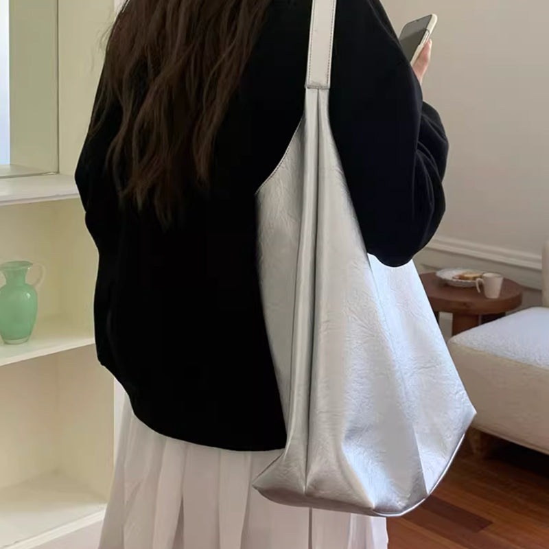 4color multi leather bag