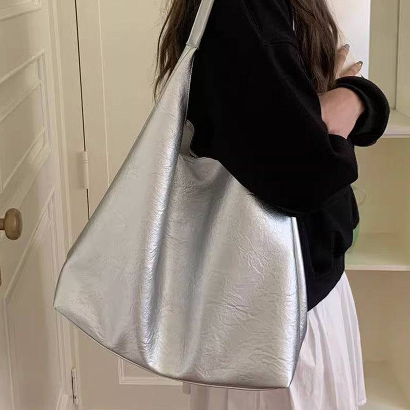 4color multi leather bag
