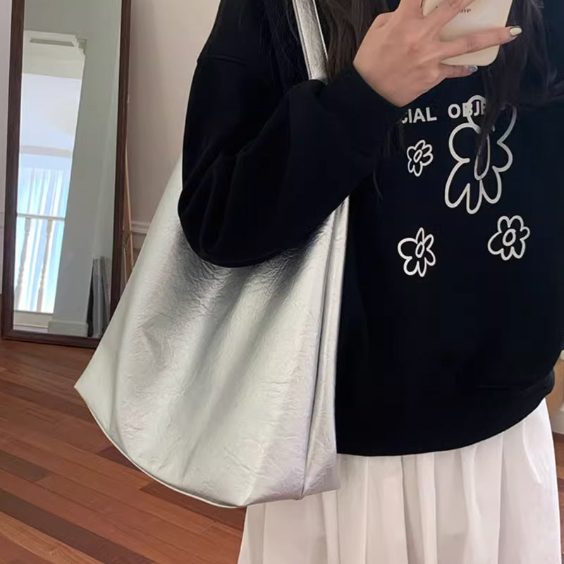 4color multi leather bag