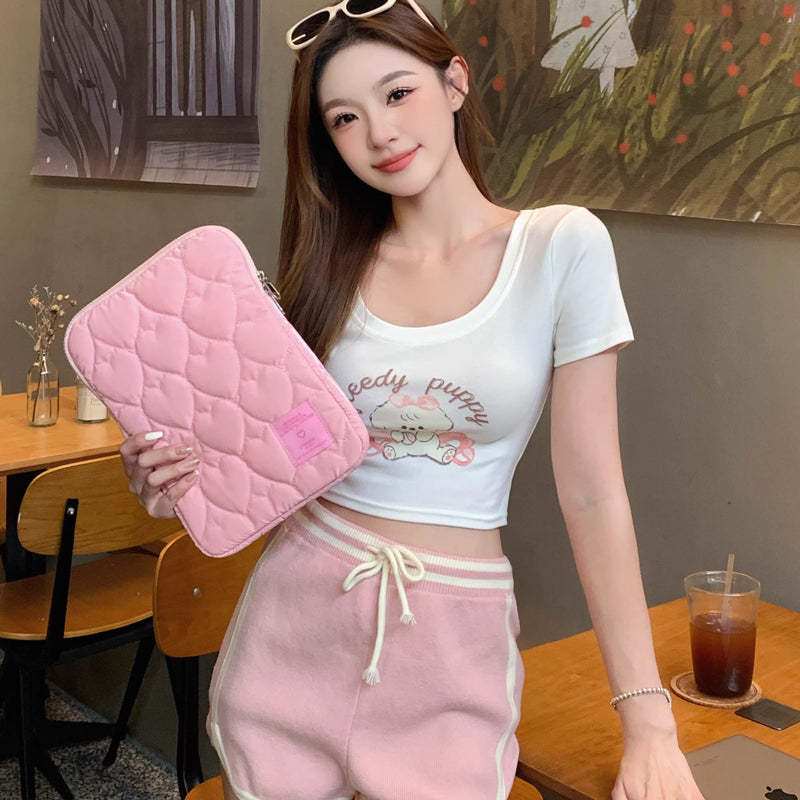 4color heart stitch PC case