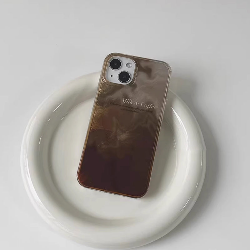 brown marble iPhone case