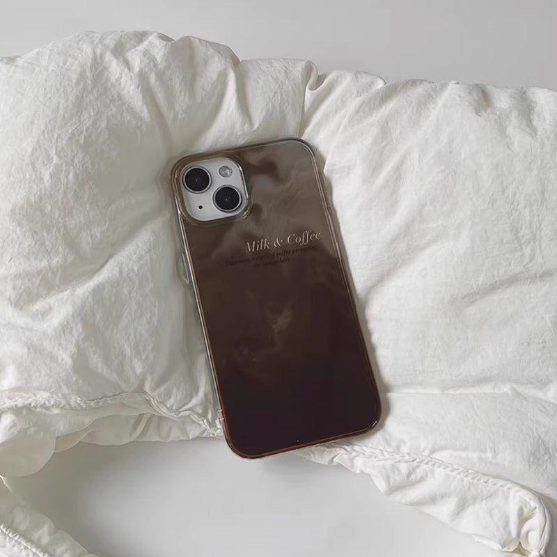 brown marble iPhone case