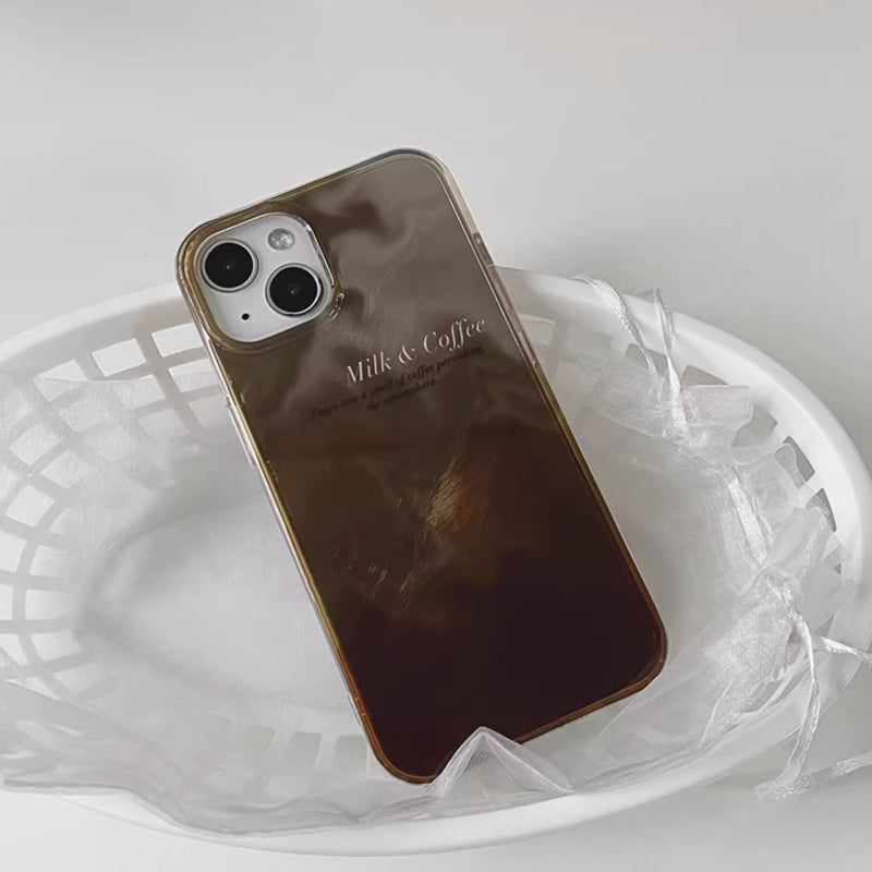 brown marble iPhone case