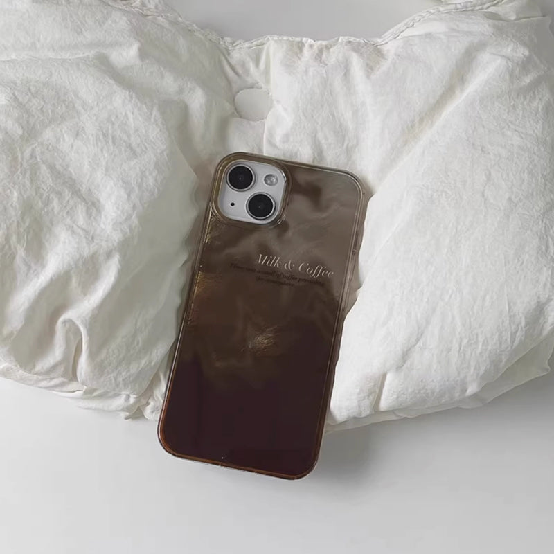 brown marble iPhone case