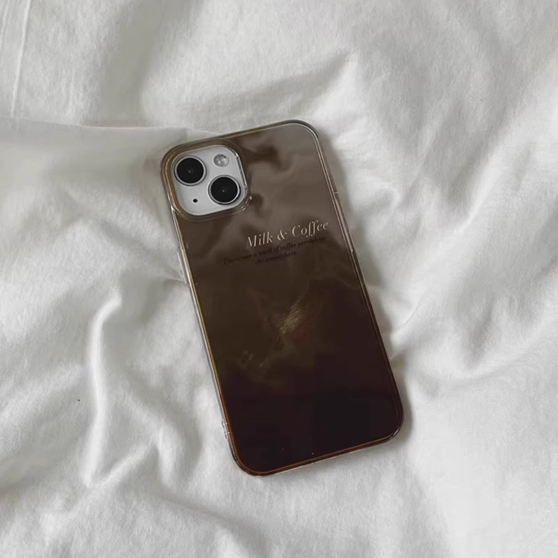 brown marble iPhone case