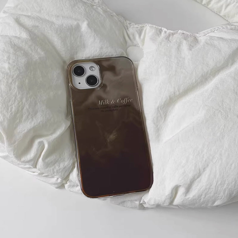 brown marble iPhone case