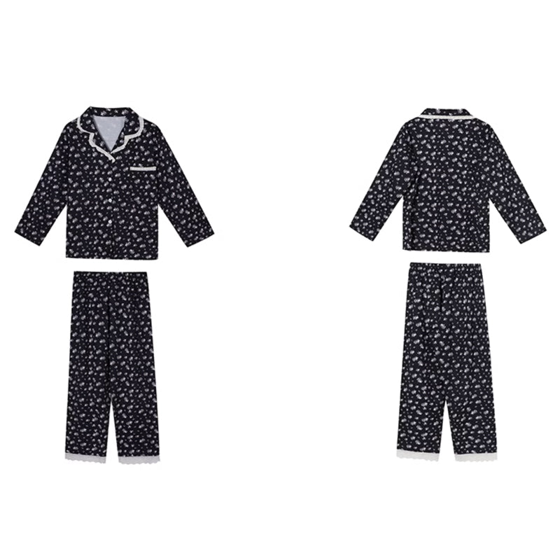black flower room wear