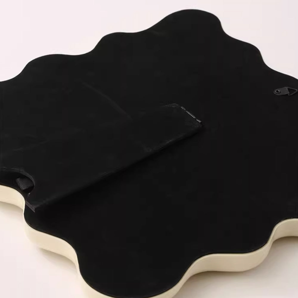 6color wave square mirror