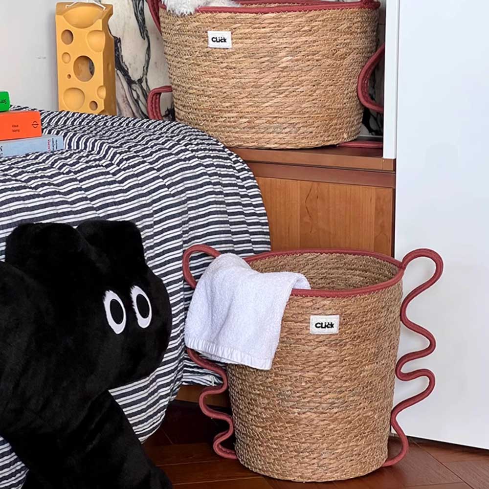 2size wave handle basket