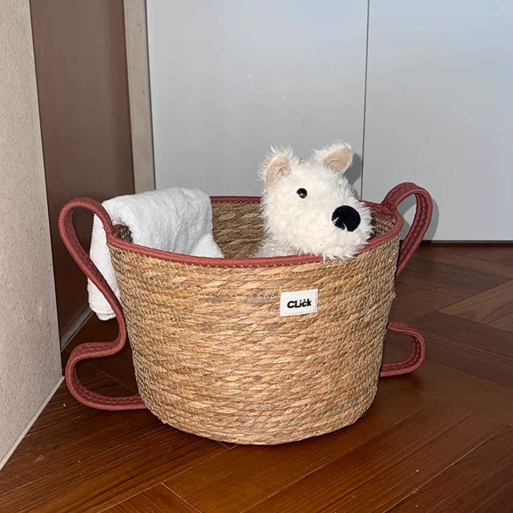 2size wave handle basket