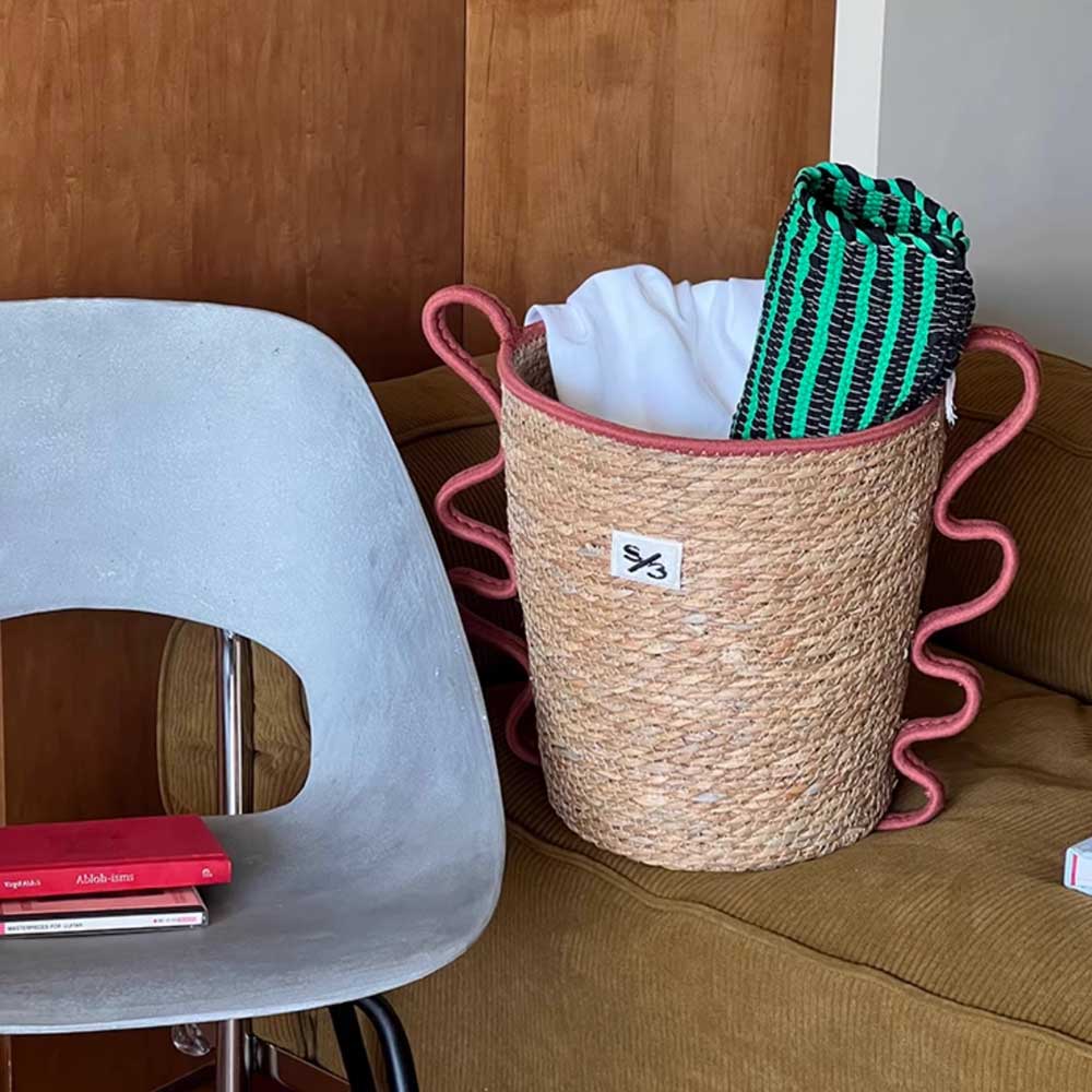 2size wave handle basket
