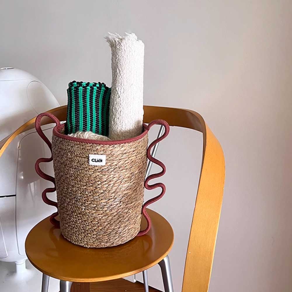 2size wave handle basket