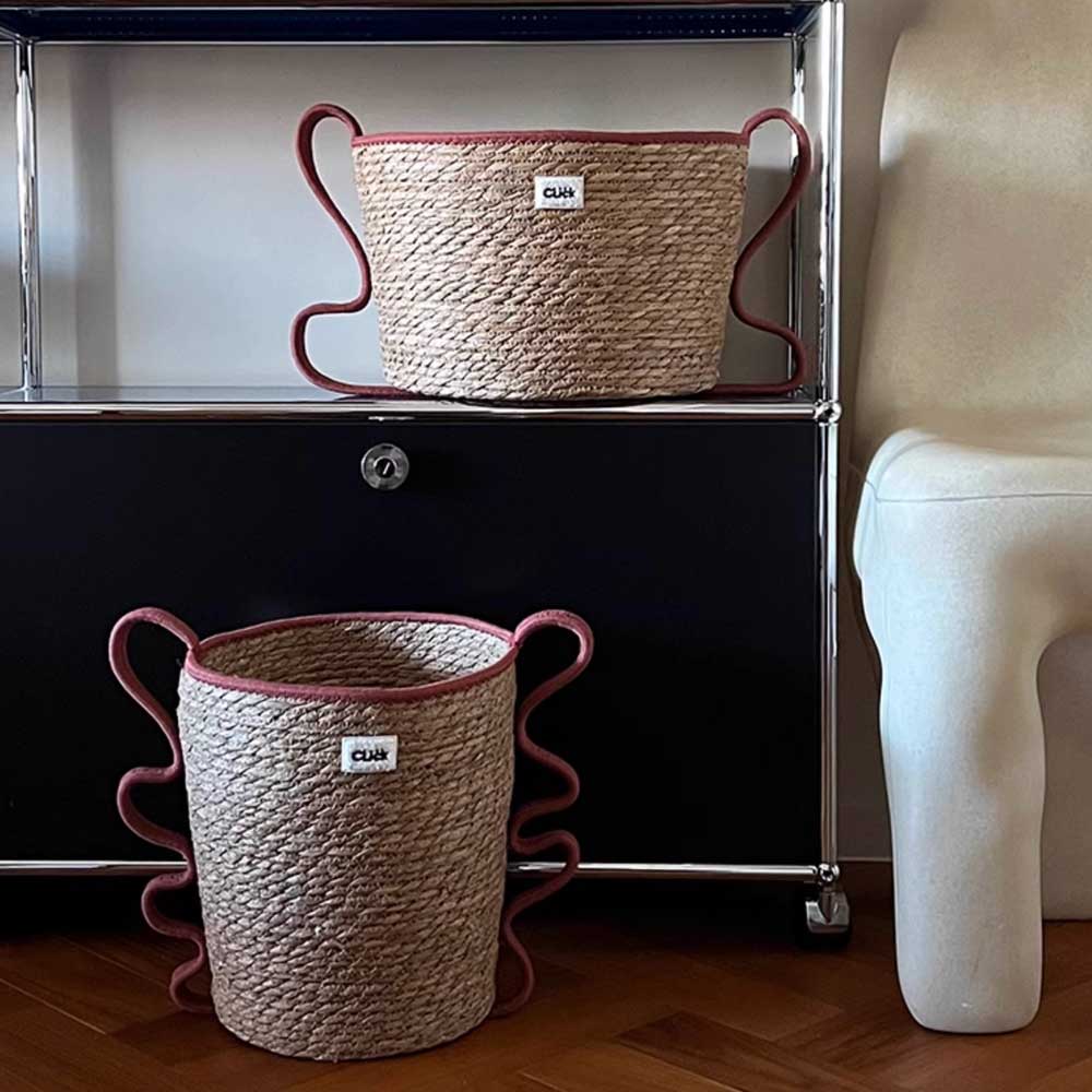 2size wave handle basket