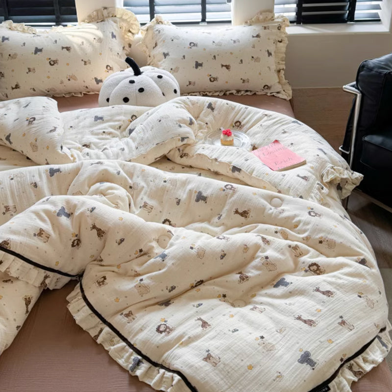 11design girly cotton quilt