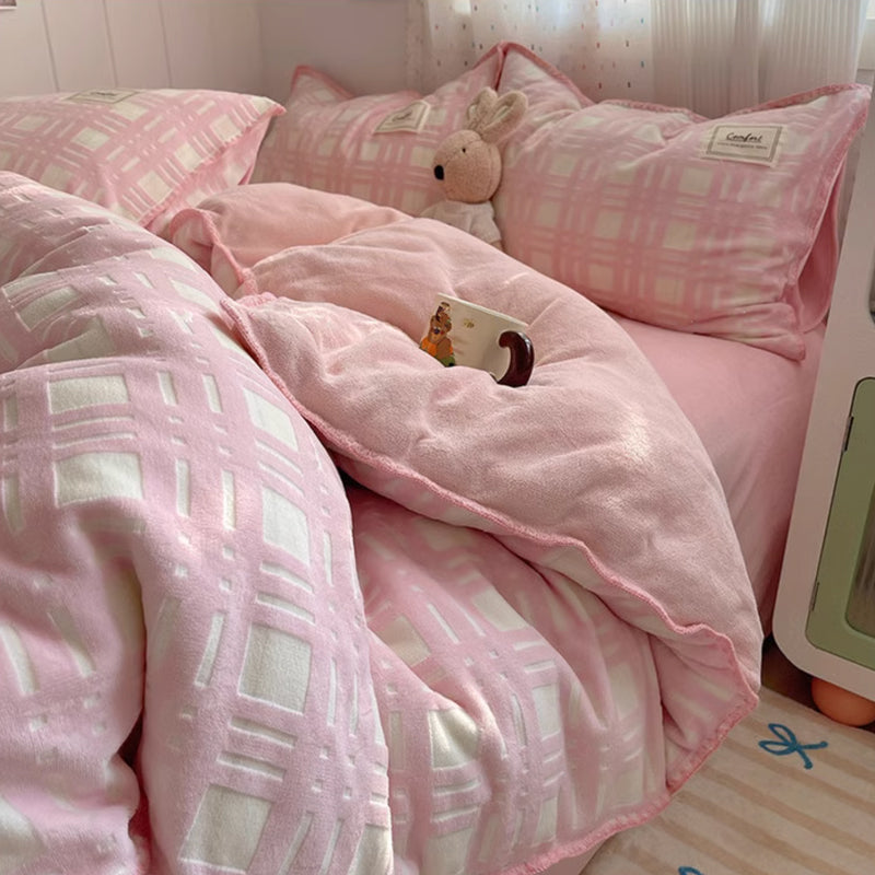 9design soft velvet bedlinen set