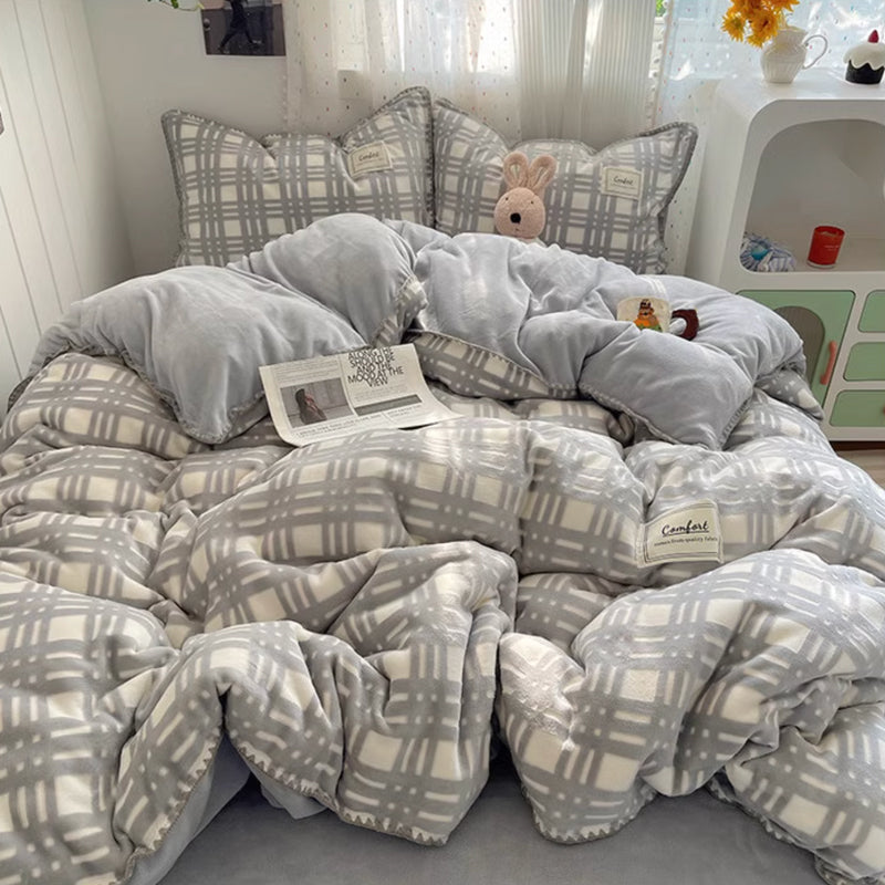 9design soft velvet bedlinen set