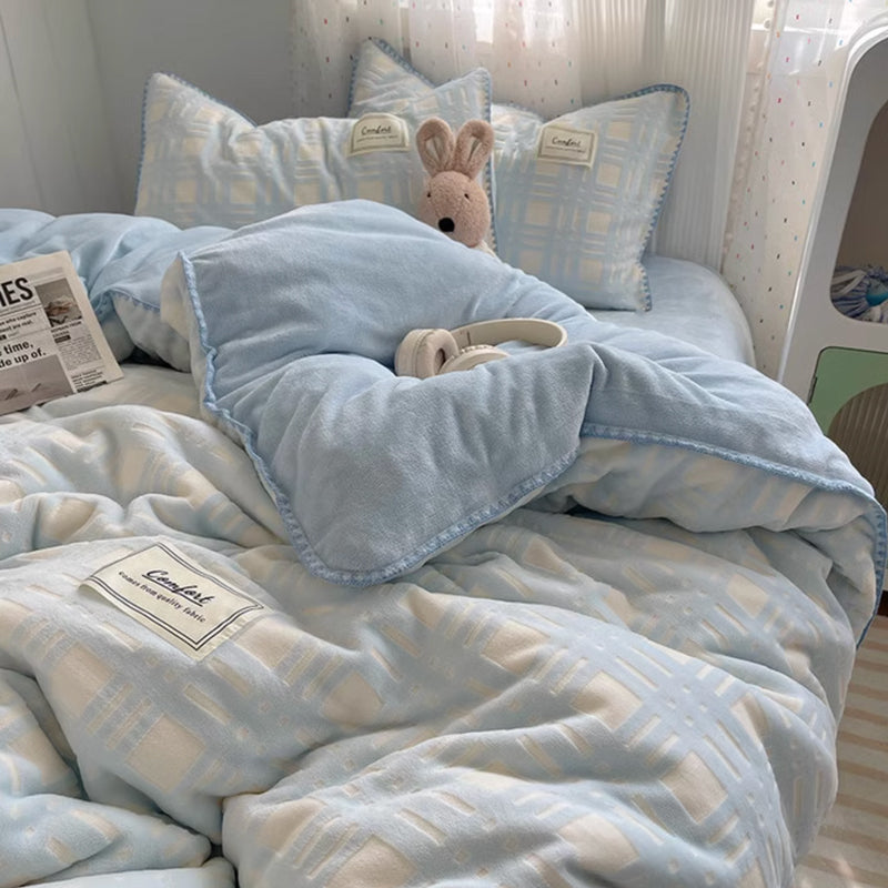 9design soft velvet bedlinen set