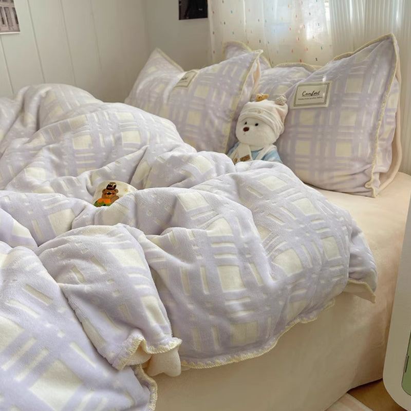 9design soft velvet bedlinen set