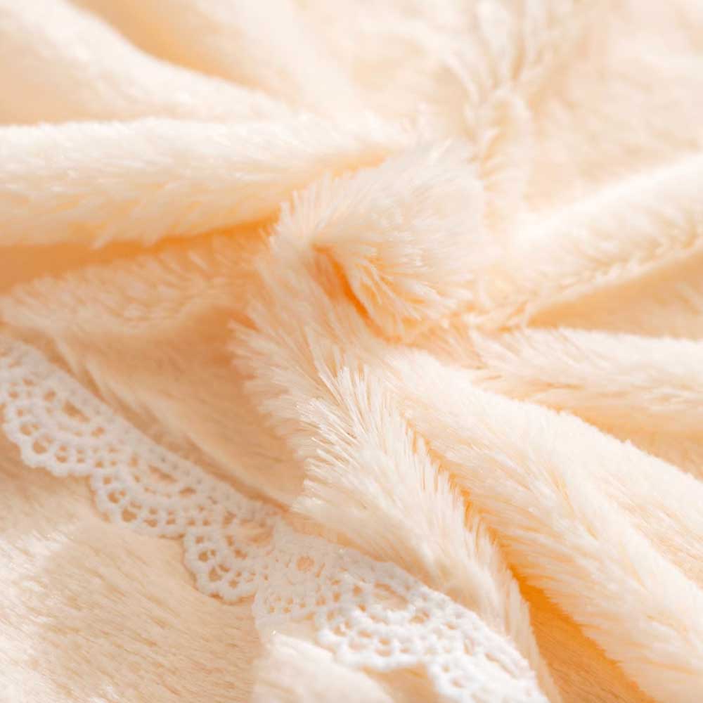 3color fur pet blanket