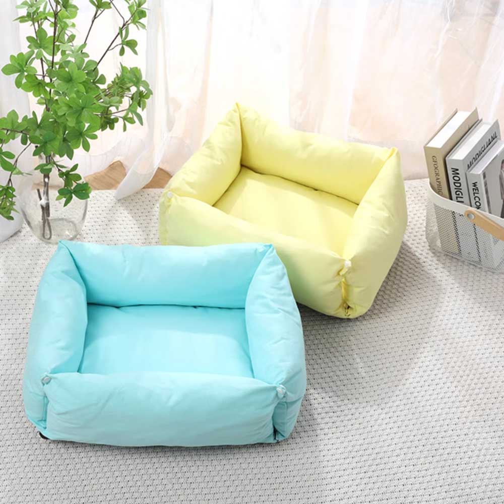 6color simple cotton pet bed