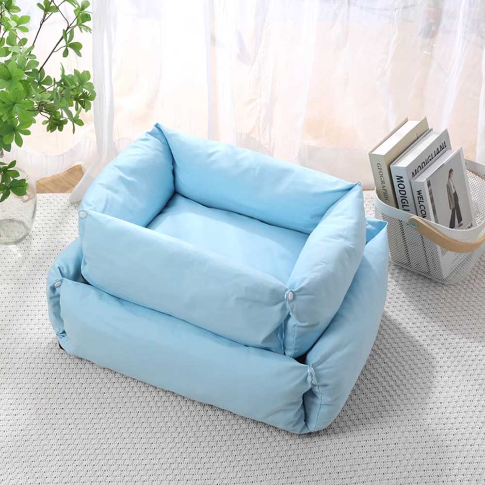 6color simple cotton pet bed