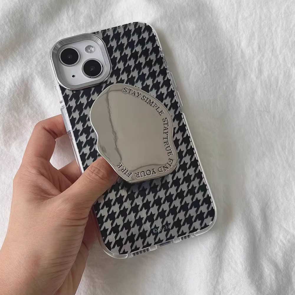 houndstooth pattern iPhone case