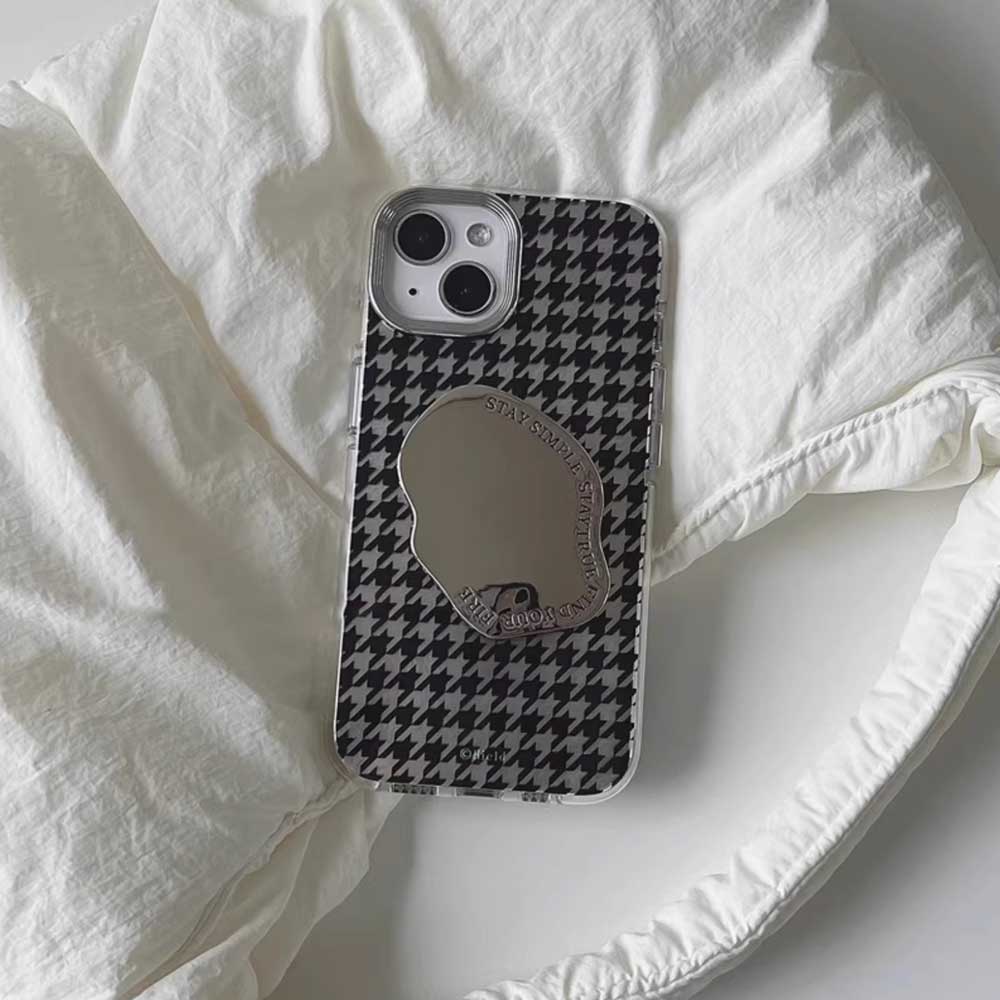 houndstooth pattern iPhone case