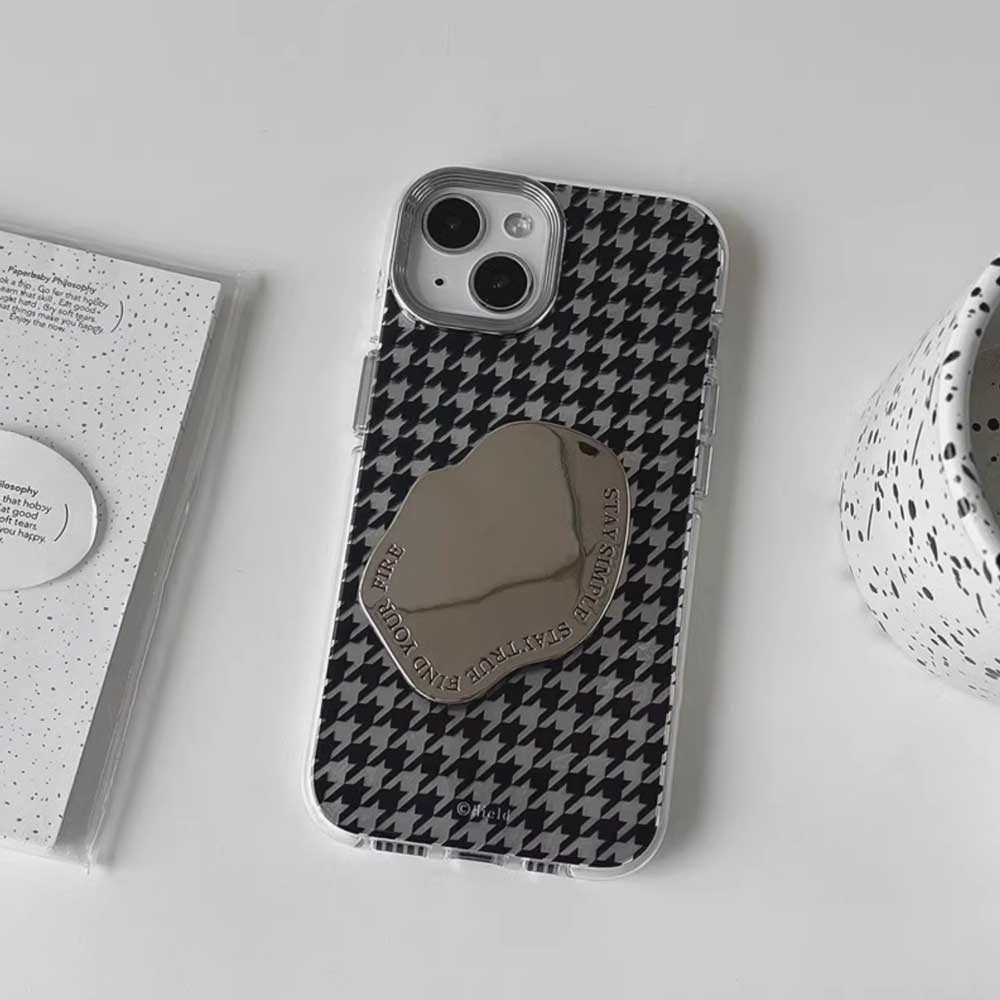 houndstooth pattern iPhone case