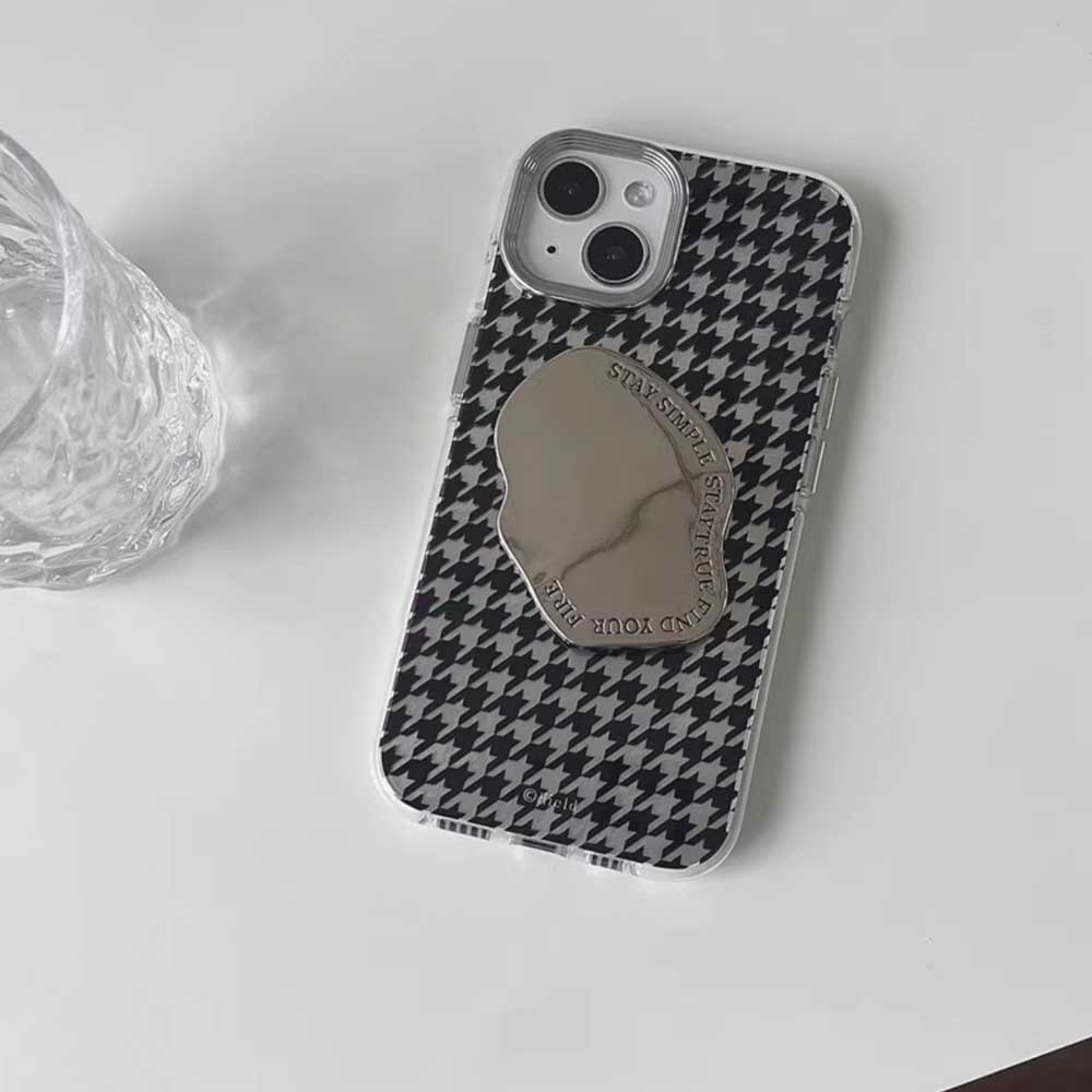 houndstooth pattern iPhone case